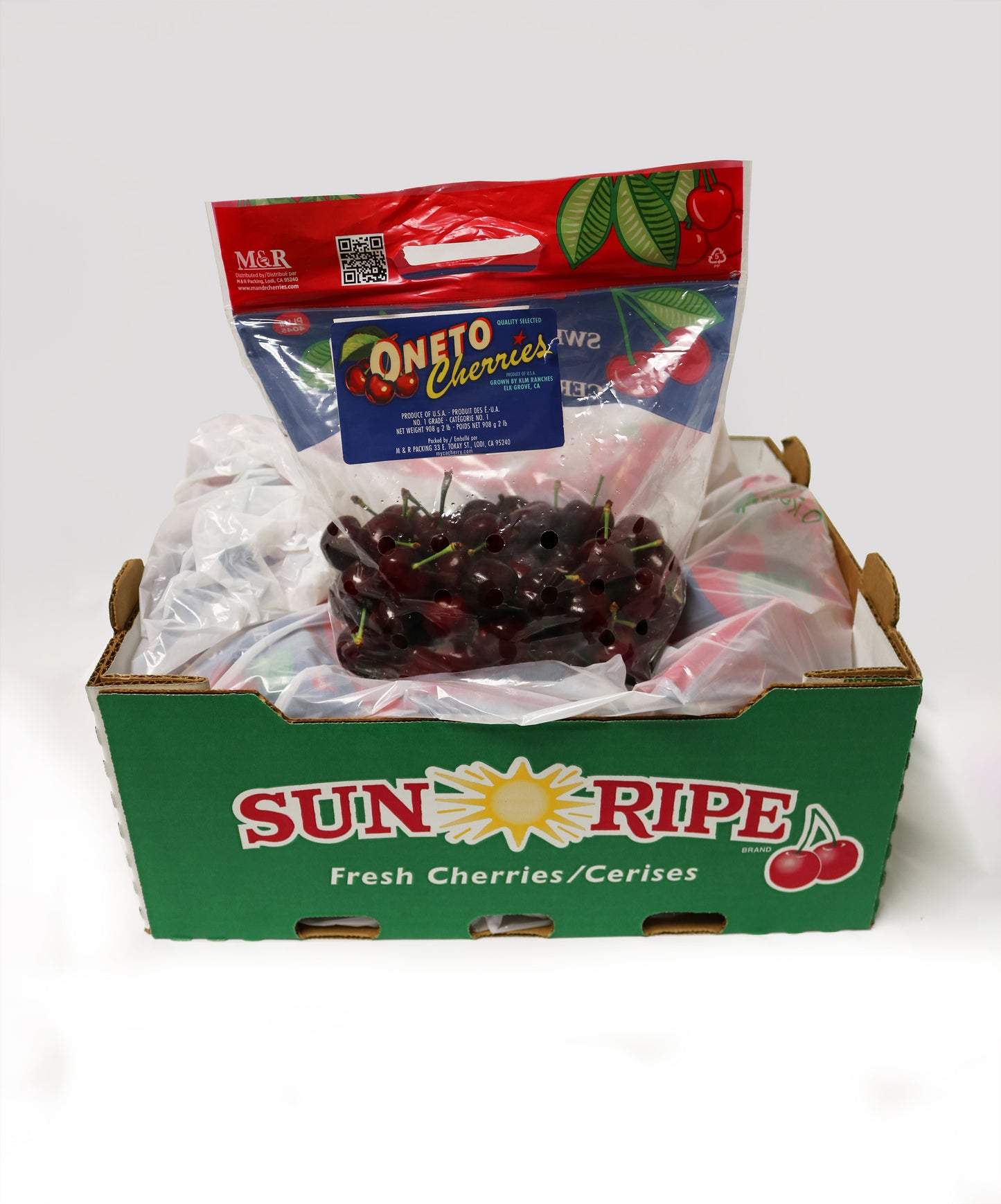 16lb (8x2lb bags) Box of Cherries