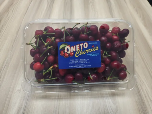 2lb Clamshell Cherry Box